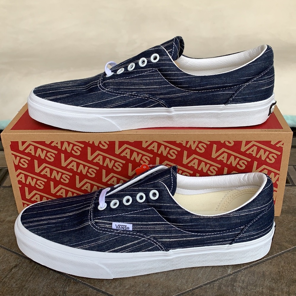 VANS ERA SUITING Dress Blues/Stripes Men’s - Picture 3 of 15